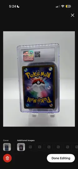 CGC Gem Mint 10 Eiscue Pokemon 2020 Japanese Shiny Star V s4a Holo - Image 2