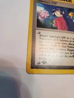 Sabrina's ESP Gym Heroes Uncommon NM Pokemon 117/132 1st Edition - Image 4