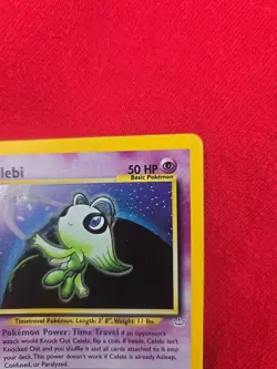 POKEMON TCG WOTC NEO REVELATION CELEBI #03/64 HOLO RARE 2000 50HP BASIC - Image 5