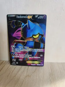 Pokemon Toxicroak EX Ultra Rare Full Art Pokemon TCG 102/106 XY Flashfire - Image 1