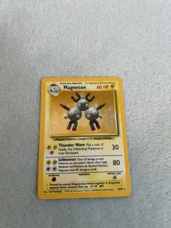 Magneton 11/62 Holo Rare Fossil Pokemon TCG 1999 Unlimited - Image 1
