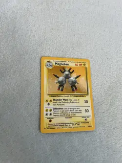 Magneton 11/62 Holo Rare Fossil Pokemon TCG 1999 Unlimited - Image 3