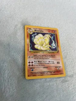 Pokemon TCG Ninetales Base Set Holo Unlimited Rare - Image 2