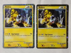 Played Raikou - Holo #HGSS19 Heartgold & Soulsilver Promo Pokemon TCG - Image 1