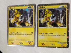 Played Raikou - Holo #HGSS19 Heartgold & Soulsilver Promo Pokemon TCG - Image 3