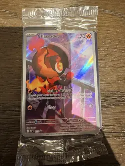 Pokemon TCG Charcadet MEP 022 Sealed Promo Phantasmal Flames - Image 1