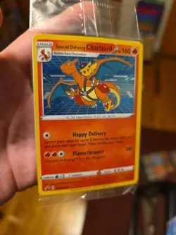 Special Delivery Charizard SWSH075 SWSH: Sword & Shield Promo Cards Holo - Image 1