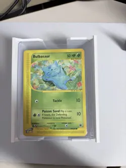 Pokemon Bulbasaur 094/165 Expedition Base Set 50 HP Common 2002 Card - Image 3