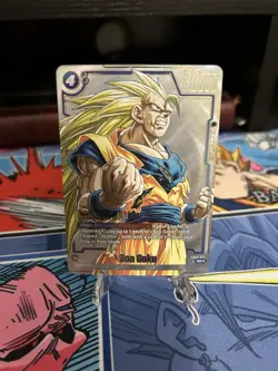 Dragon Ball Card Fusion World Manga Booster SB02-023 Son Goku SR* NM Alt Art - Image 1
