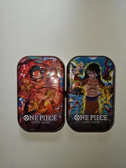 One Piece Cards OP10 Tin Pack Set Vol 1 TS-01 Factory Sealed Set of 2 ENGLISH - Image 1