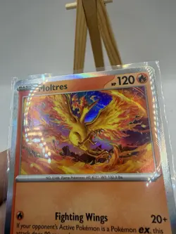 Moltres 014/094 Holo Rare Phantasmal Flames Pokemon Card NM - Image 4
