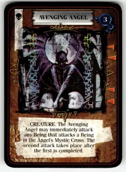 1995 Kult Reality is a Lie! Trading card game - AVENGING ANGEL - Image 1
