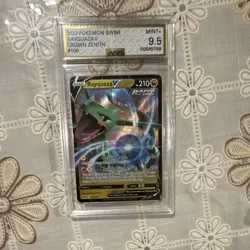 Pokemon Graded Japanese/English Card Lot Rayquaza Leafeon Victini Gabite - Image 3