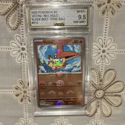 Pokemon Graded Japanese/English Card Lot Rayquaza Leafeon Victini Gabite - Image 5