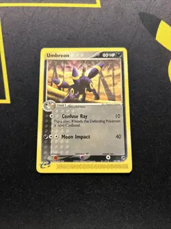 Umbreon 24/100 LP -Vintage Rare Pokemon Card- EX Sandstorm (7q) - Image 1