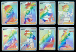 Pokemon Sword & shield Full Art Secret Rare Trainer 8 Card Lot NM Lot A - Image 1
