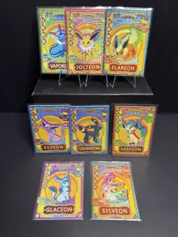 Lot Of 8 Elf/Eif Baby QR Eeveelutions Set Pokemon Cards Chinese All NM! Non-TCG - Image 1