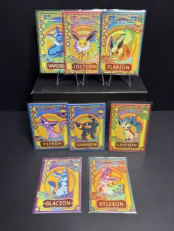 Lot Of 8 Elf/Eif Baby QR Eeveelutions Set Pokemon Cards Chinese All NM! Non-TCG - Image 3