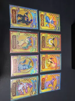 Lot Of 8 Elf/Eif Baby QR Eeveelutions Set Pokemon Cards Chinese All NM! Non-TCG - Image 4