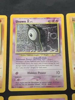 Vintage Pokemon Cards Holo Rare WOTC Lot Base Set, Rocket, Fossil - Mewtwo MP/HP - Image 3