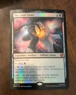 MTG Magic The Soul Stone FOIL Mythic #66 Marvel's Spider-Man Near Mint - Image 1