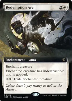 Redemption Arc EXTENDED ART Commander: Murders at Karlov Manor Magic MTG NM - Image 1