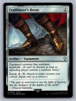 Trailblazer's Boots 370 U Normal FIC MTG NM - Image 1