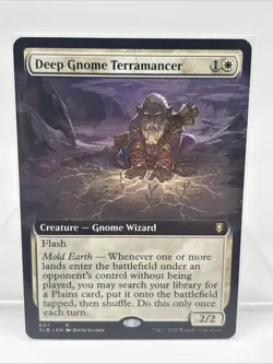 Deep Gnome Terramancer (Extended Art) Commander Legends: Battle for Baldur's... - Image 1