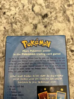 Pokemon Blackout Theme Deck Base Set Sealed Wizards of the Coast 1999 - Image 5