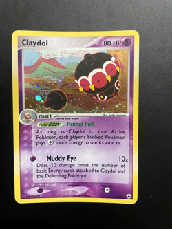 Pokemon TCG: Claydol 2/101 Ex Hidden Legends Holo Rare LP - Image 1
