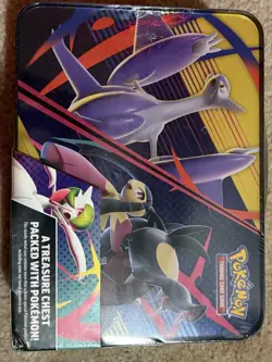 Pokemon TCG 2025 Fall Collector Chest Factory Sealed Tin Box Read Description - Image 3