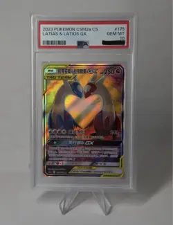 Pokemon Latias & Latios GX #175 - 2023 CSM2a CS PSA 10 - Image 3