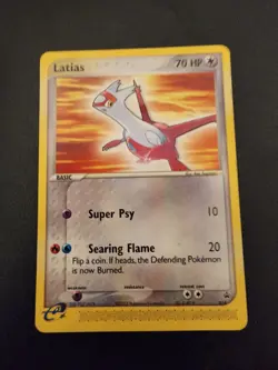 Pokemon TCG Pokemon Heroes Latias 014 Movie Black Star Promo E Reader - Image 1