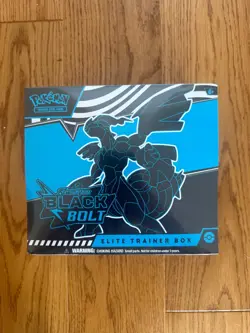 Pokemon TCG: Scarlet & Violet 10.5 - Black Bolt - Elite Trainer Box Zekrom - Image 1