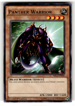 Panther Warrior MIL1-EN036 Rare Millennium Pack LP - Image 1
