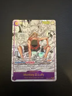 Monkey.D.Luffy EB02-061 OnePiece TCG ENGLISH FREE WORLDWIDE SHIPPING - Image 1