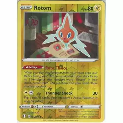 034/072 Rotom | Uncommon Reverse Holo | Pokemon Trading Card Shining Fates TCG - Image 1