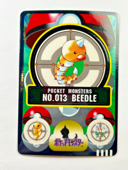 Pokemon Weedle #013 Bandai Sealdass Japanese Card Promo Rare 1997 PSA - Image 1