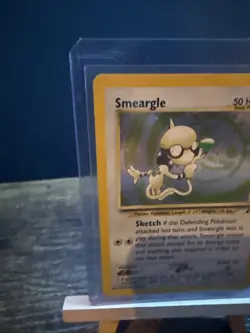 Pokemon TCG Neo Discovery Smeargle 11/75 Holo Unlimited Rare Card - Image 2