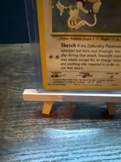 Pokemon TCG Neo Discovery Smeargle 11/75 Holo Unlimited Rare Card - Image 5