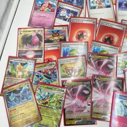 Pokemon 60 card Lot Sleeved TCG Regidrago VSTAR Deck Core Chaizard Dragapult - Image 2