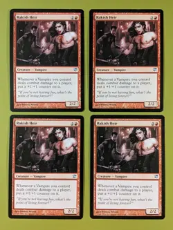 Rakish Heir x4 Innistrad 4x Playset Magic the Gathering MTG - Image 1