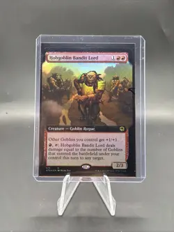 Hobgoblin Bandit Lord (Extended Art) Adventures in the Forgotten Realms Foil MTG - Image 1