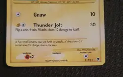 Pokemon TCG | Pikachu | Rising Rivals 112/111 | Holo Secret Rare | MP - Image 2