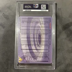 DARK BLASTOISE PSA 9 2002 POKEMON LEGENDARY COLL #S2 BOX TOPPER OVERSIZED - Image 2