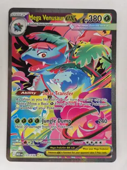 Mega Venusaur Ex 177/132 SIR Mega Evolutions - Pokemon TCG NM - Image 1