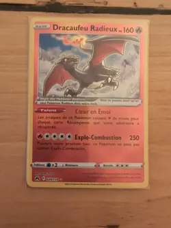 Carte Pokemon Dracaufeu Radieux 20/159 EB12.5 Zenith Supreme Francais - Image 1