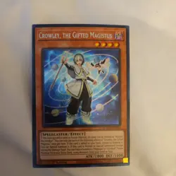 Crowley, the Gifted Magistus BLMM-EN044 Secret Rare 1st Edition NM Yu-Gi-Oh! - Image 3