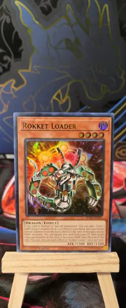 Near Mint, English Yu Gi Oh Rokket Loader - BPRO-EN001 - Ultra Rare - 1st Editio - Image 1