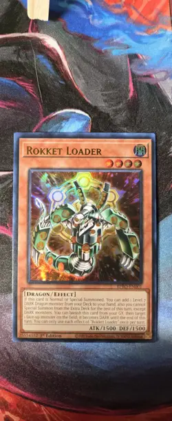 Near Mint, English Yu Gi Oh Rokket Loader - BPRO-EN001 - Ultra Rare - 1st Editio - Image 3